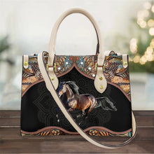 Load image into Gallery viewer, Tribal Horse Print Luxury Handbag Women Shoulder Bag Vintage Crossbody Bags