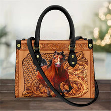Load image into Gallery viewer, Tribal Horse Print Luxury Handbag Women Shoulder Bag Vintage Crossbody Bags