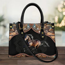 Load image into Gallery viewer, Tribal Horse Print Luxury Handbag Women Shoulder Bag Vintage Crossbody Bags