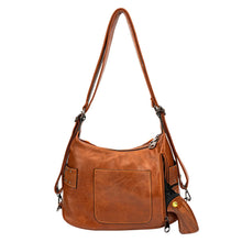 Load image into Gallery viewer, Concealed Carry Embroidered Aztec Stitch Hobo Shoulder Bag Handbag