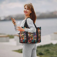 Load image into Gallery viewer, Custom Moana Tote Bag for Women Big Capacity Beach Gym Travel Bags