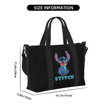 Load image into Gallery viewer, Custom Large SLilo And Stitch Cartoon Tote Bag Women Anime Shopping Shoulder Beach Gym Travel Bag