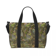 Load image into Gallery viewer, Custom Tinker Bell Stitch Wallpaper Tote Bag Women Large Capacity Beach Gym Travel Bags