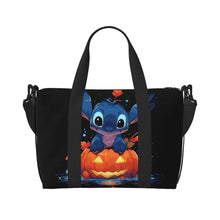 Load image into Gallery viewer, Custom Large SLilo And Stitch Cartoon Tote Bag Women Anime Shopping Shoulder Beach Gym Travel Bag