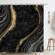 Load image into Gallery viewer, 4 PCS Flower Shower Curtain Set
