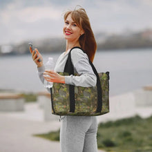 Load image into Gallery viewer, Custom Tinker Bell Stitch Wallpaper Tote Bag Women Large Capacity Beach Gym Travel Bags