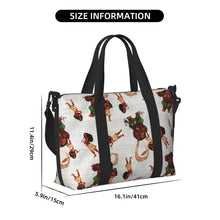 Load image into Gallery viewer, Custom Moana Tote Bag for Women Big Capacity Beach Gym Travel Bags