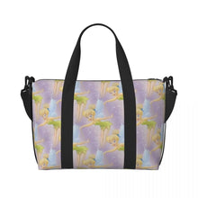 Load image into Gallery viewer, Custom Tinker Bell Stitch Wallpaper Tote Bag Women Large Capacity Beach Gym Travel Bags
