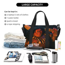 Load image into Gallery viewer, Custom Moana Tote Bag for Women Big Capacity Beach Gym Travel Bags