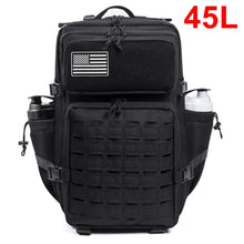 Load image into Gallery viewer, 25L/45L Tactical Backpack for Women/men Outdoor Hiking Laser Cut Molle Daypack School Bag Gym Rucksack with Dual Cup Holder