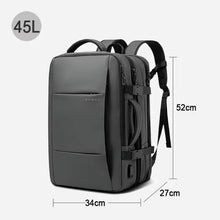 Load image into Gallery viewer, Travel business school expandable USB large capacity 17.3 laptop waterproof backpack