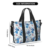 Load image into Gallery viewer, Custom Large SLilo And Stitch Cartoon Tote Bag Women Anime Shopping Shoulder Beach Gym Travel Bag
