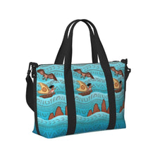 Load image into Gallery viewer, Custom Moana Tote Bag for Women Big Capacity Beach Gym Travel Bags