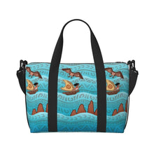 Load image into Gallery viewer, Custom Moana Tote Bag for Women Big Capacity Beach Gym Travel Bags