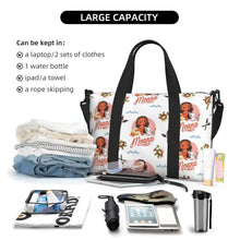 Load image into Gallery viewer, Custom Moana Tote Bag for Women Big Capacity Beach Gym Travel Bags