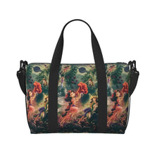 Load image into Gallery viewer, Custom Tinker Bell Stitch Wallpaper Tote Bag Women Large Capacity Beach Gym Travel Bags