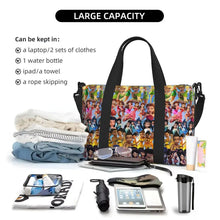 Load image into Gallery viewer, Custom Tinker Bell Stitch Wallpaper Tote Bag Women Large Capacity Beach Gym Travel Bags