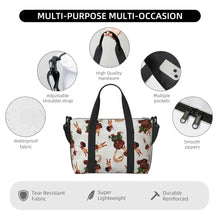 Load image into Gallery viewer, Custom Moana Tote Bag for Women Big Capacity Beach Gym Travel Bags