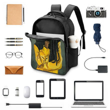 Load image into Gallery viewer, Black Afro Girl Magic Book Bags African School Bag For Girls Kids Elementary Children MultiPurpose Backpacks