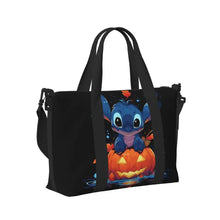 Load image into Gallery viewer, Custom Large SLilo And Stitch Cartoon Tote Bag Women Anime Shopping Shoulder Beach Gym Travel Bag