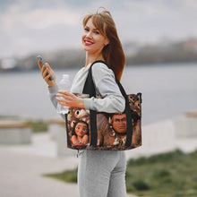 Load image into Gallery viewer, Custom Moana Tote Bag for Women Big Capacity Beach Gym Travel Bags