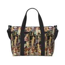 Load image into Gallery viewer, Custom Tinker Bell Stitch Wallpaper Tote Bag Women Large Capacity Beach Gym Travel Bags