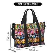 Load image into Gallery viewer, Custom Tinker Bell Stitch Wallpaper Tote Bag Women Large Capacity Beach Gym Travel Bags