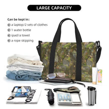 Load image into Gallery viewer, Custom Tinker Bell Stitch Wallpaper Tote Bag Women Large Capacity Beach Gym Travel Bags