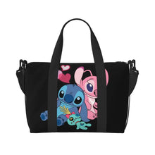Load image into Gallery viewer, Custom Large SLilo And Stitch Cartoon Tote Bag Women Anime Shopping Shoulder Beach Gym Travel Bag