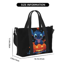 Load image into Gallery viewer, Custom Large SLilo And Stitch Cartoon Tote Bag Women Anime Shopping Shoulder Beach Gym Travel Bag