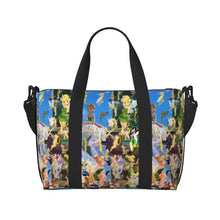 Load image into Gallery viewer, Custom Tinker Bell Stitch Wallpaper Tote Bag Women Large Capacity Beach Gym Travel Bags