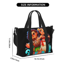 Load image into Gallery viewer, Custom Moana Tote Bag for Women Big Capacity Beach Gym Travel Bags