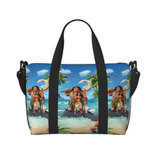 Load image into Gallery viewer, Custom Moana Tote Bag for Women Big Capacity Beach Gym Travel Bags