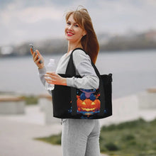 Load image into Gallery viewer, Custom Large SLilo And Stitch Cartoon Tote Bag Women Anime Shopping Shoulder Beach Gym Travel Bag