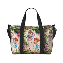 Load image into Gallery viewer, Custom Tinker Bell Stitch Wallpaper Tote Bag Women Large Capacity Beach Gym Travel Bags