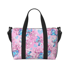 Load image into Gallery viewer, Custom Large SLilo And Stitch Cartoon Tote Bag Women Anime Shopping Shoulder Beach Gym Travel Bag