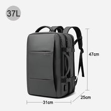 Load image into Gallery viewer, Travel business school expandable USB large capacity 17.3 laptop waterproof backpack