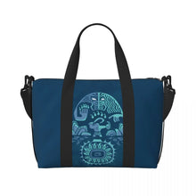 Load image into Gallery viewer, Custom Moana Tote Bag for Women Big Capacity Beach Gym Travel Bags