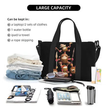 Load image into Gallery viewer, Custom Moana Tote Bag for Women Big Capacity Beach Gym Travel Bags