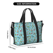Load image into Gallery viewer, Custom Moana Tote Bag for Women Big Capacity Beach Gym Travel Bags