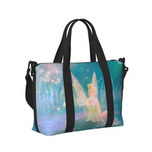 Load image into Gallery viewer, Custom Tinker Bell Stitch Wallpaper Tote Bag Women Large Capacity Beach Gym Travel Bags