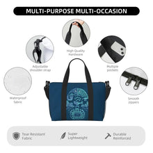 Load image into Gallery viewer, Custom Moana Tote Bag for Women Big Capacity Beach Gym Travel Bags