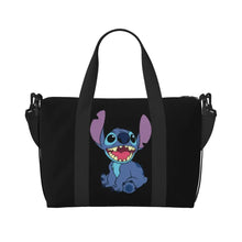 Load image into Gallery viewer, Custom Large SLilo And Stitch Cartoon Tote Bag Women Anime Shopping Shoulder Beach Gym Travel Bag