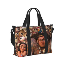 Load image into Gallery viewer, Custom Moana Tote Bag for Women Big Capacity Beach Gym Travel Bags