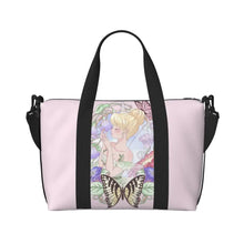 Load image into Gallery viewer, Custom Tinker Bell Stitch Wallpaper Tote Bag Women Large Capacity Beach Gym Travel Bags