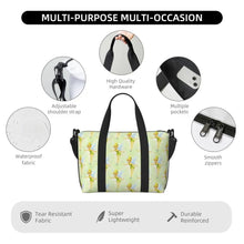 Load image into Gallery viewer, Custom Tinker Bell Stitch Wallpaper Tote Bag Women Large Capacity Beach Gym Travel Bags