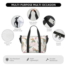 Load image into Gallery viewer, Custom Tinker Bell Stitch Wallpaper Tote Bag Women Large Capacity Beach Gym Travel Bags