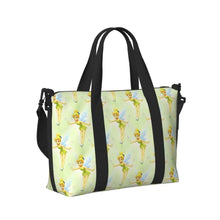Load image into Gallery viewer, Custom Tinker Bell Stitch Wallpaper Tote Bag Women Large Capacity Beach Gym Travel Bags