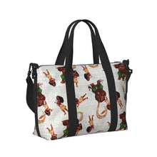 Load image into Gallery viewer, Custom Moana Tote Bag for Women Big Capacity Beach Gym Travel Bags
