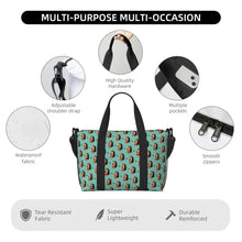 Load image into Gallery viewer, Custom Moana Tote Bag for Women Big Capacity Beach Gym Travel Bags